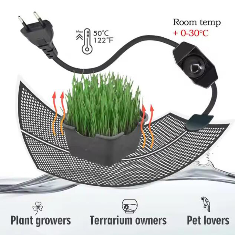 Planted Aquarium Heater - Mata grzewcza dla gadów 5-20W, podkładka