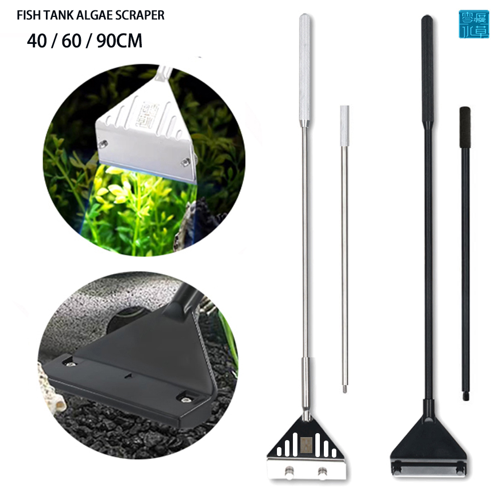 Planted Aquarium Algae Remover - Skrobak ze stali nierdzewnej do akwarium,