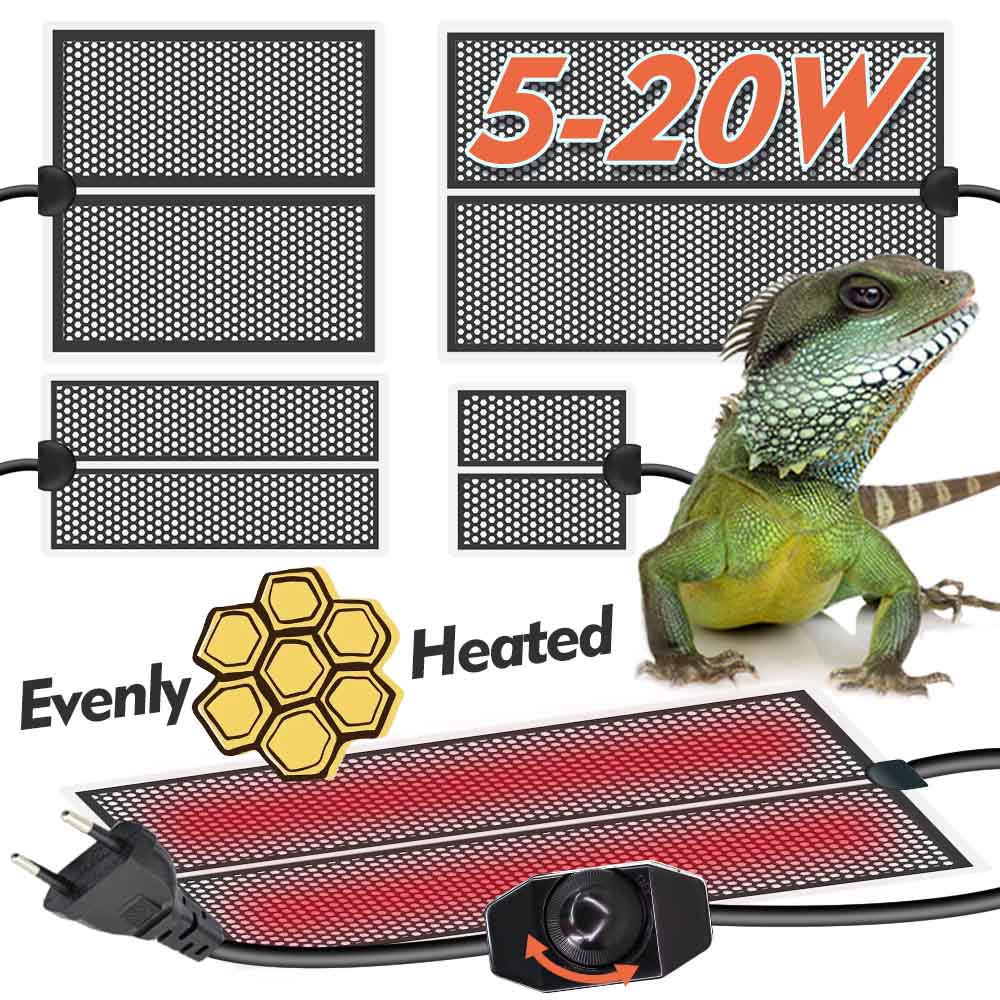 Planted Aquarium Heater - 5-20W Mata grzewcza dla gadów Rośliny