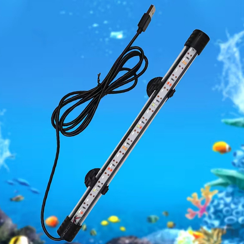 Aquarium Plant Growth Light - Lampa akwariowa LED z wtyczką USB,