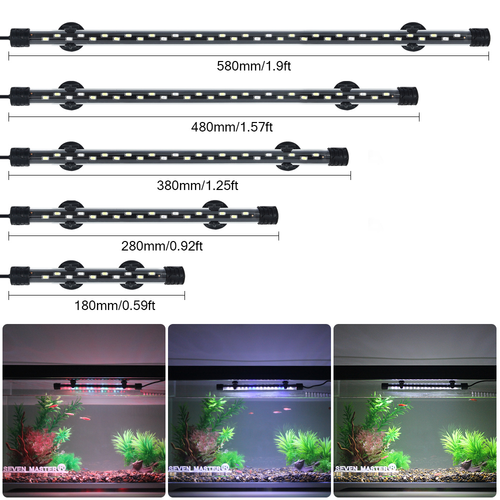 Aquarium Plant Growth Light - Oświetlenie akwarium LED lampa do uprawy