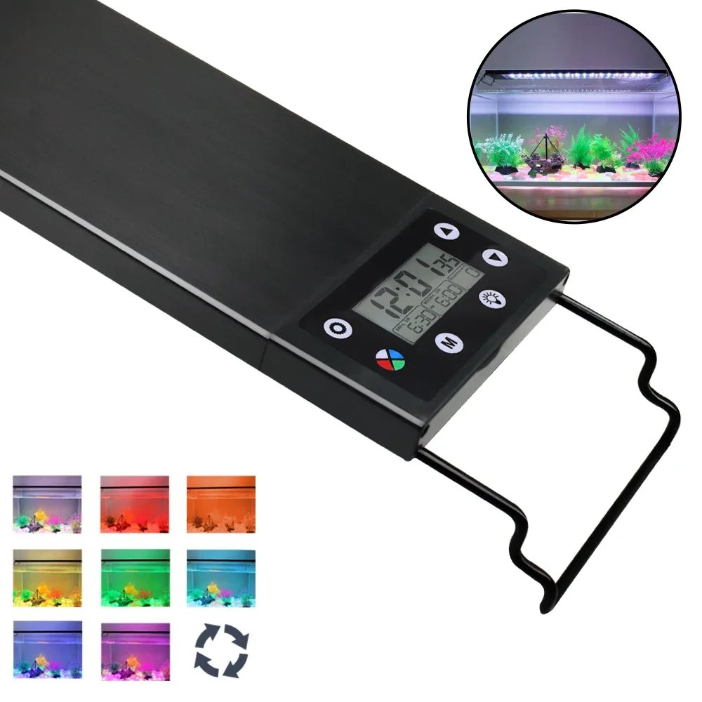 Aquarium Plant Growth Light - Wodoodporne oświetlenie LED do akwarium IP68,