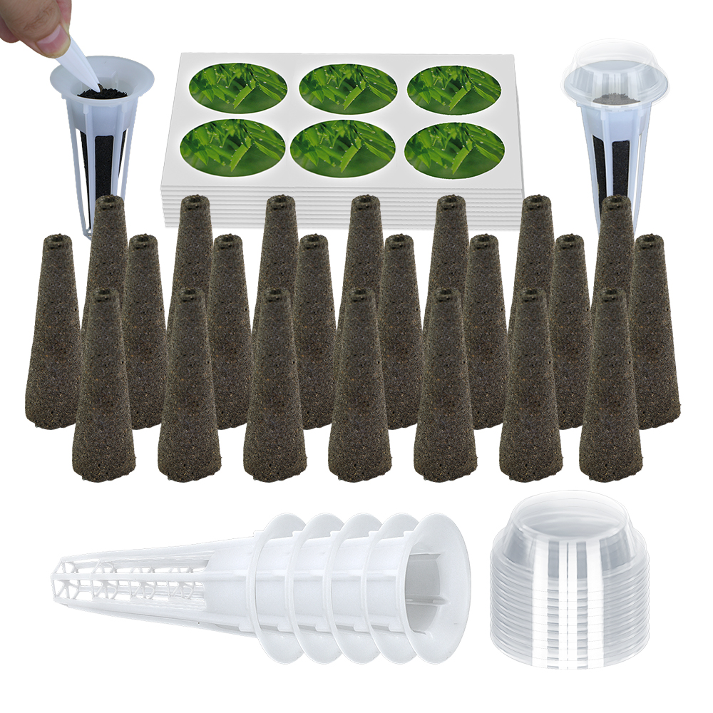 Aquasoil Substrate - Zestaw substratów do sadzarek Hydroponics kryty