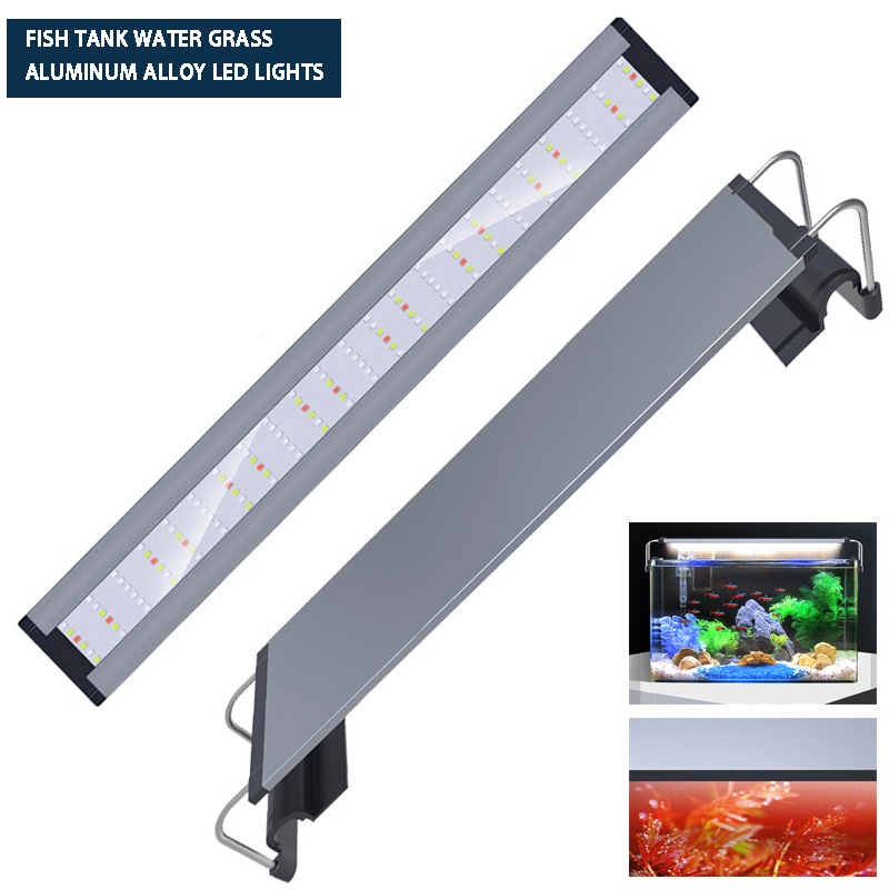 Aquarium Plant Growth Light - Akwarium Światło LED ultracienkie akwarium ze