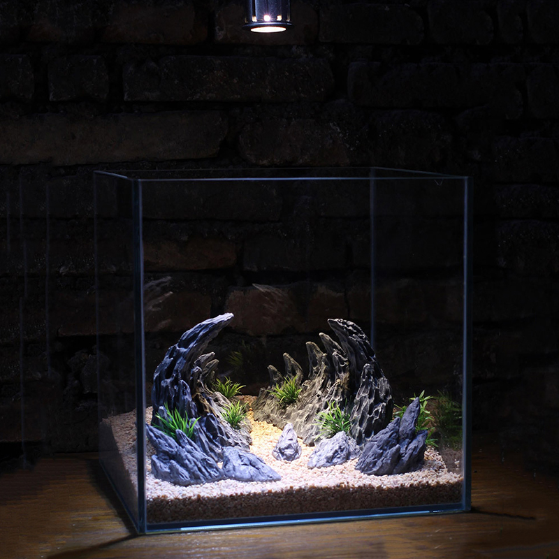 Planted Aquarium With Rocks - Akwarium stylizowana na kamień kanionu kamienie