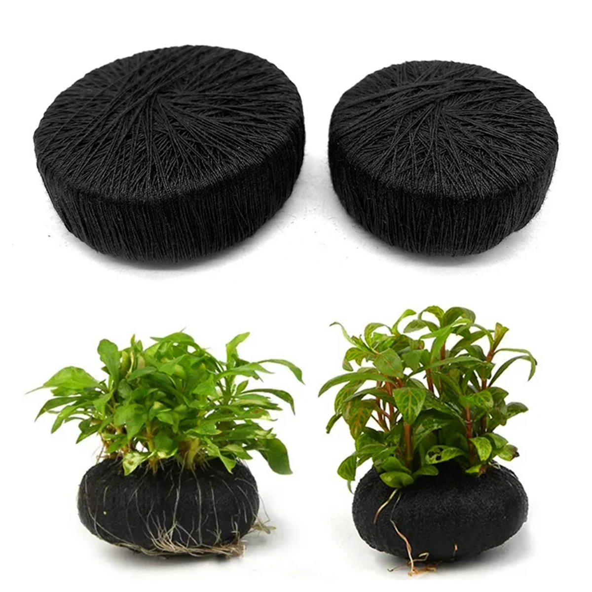 Aquasoil Substrate - 5 sztuk czarny akwarium woda trawa
