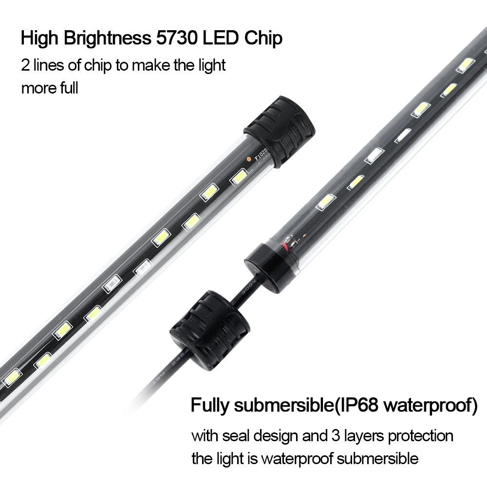 Oświetlenie akwarium LED lampa – Aquarium Plant Growth Light recenzja i cena