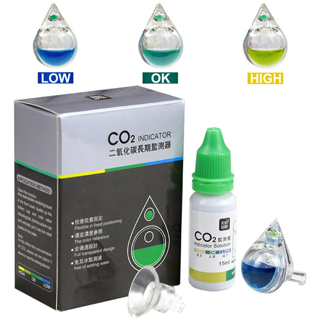 Tester CO2 do akwarium, monito – Glass Co2 Drop Checker recenzja i cena