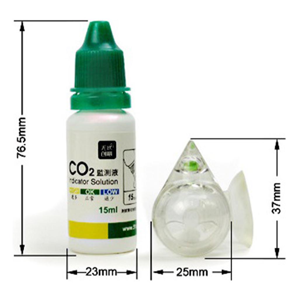 Tester CO2 do akwarium, monito – Glass Co2 Drop Checker recenzja i cena
