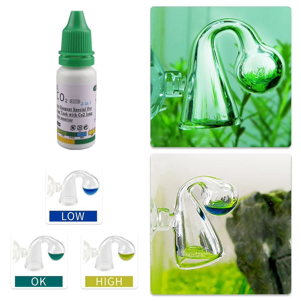 Wskaźnik CO2 do akwarium DIY,  – Glass Co2 Drop Checker recenzja i cena