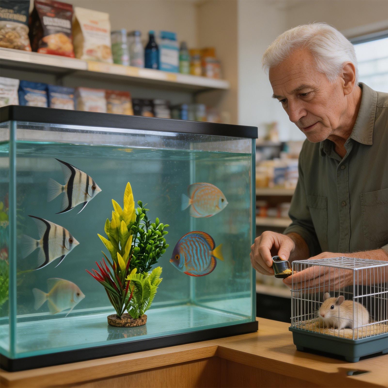 Sztuczne rośliny akwariowe Dek – Planted Aquarium For Betta recenzja i cena