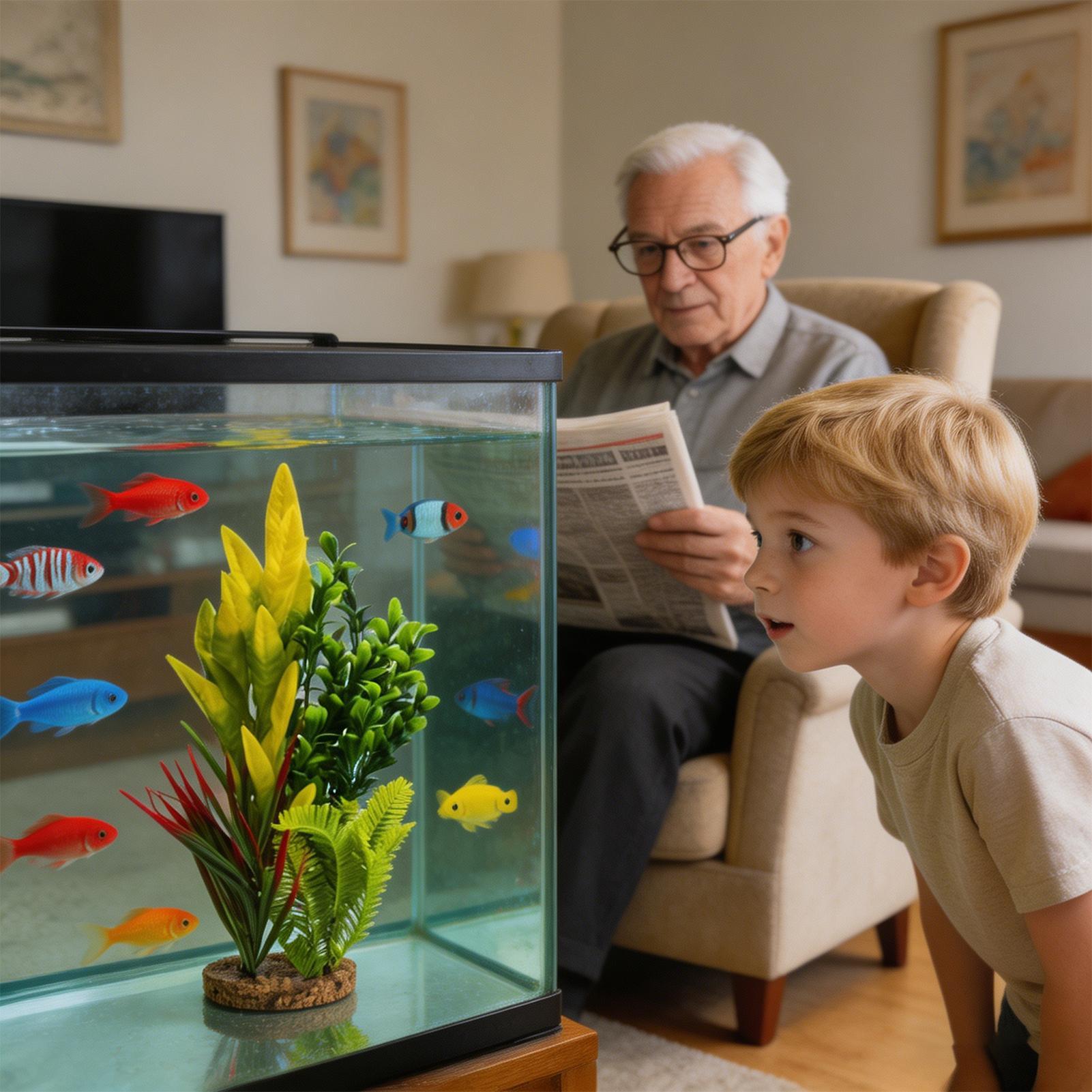 Sztuczne rośliny akwariowe Dek – Planted Aquarium For Betta recenzja i cena