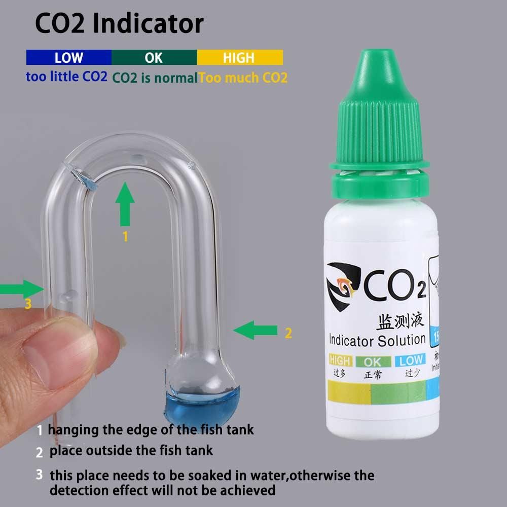 Długoterminowy tester do akwar – Glass Co2 Drop Checker recenzja i cena