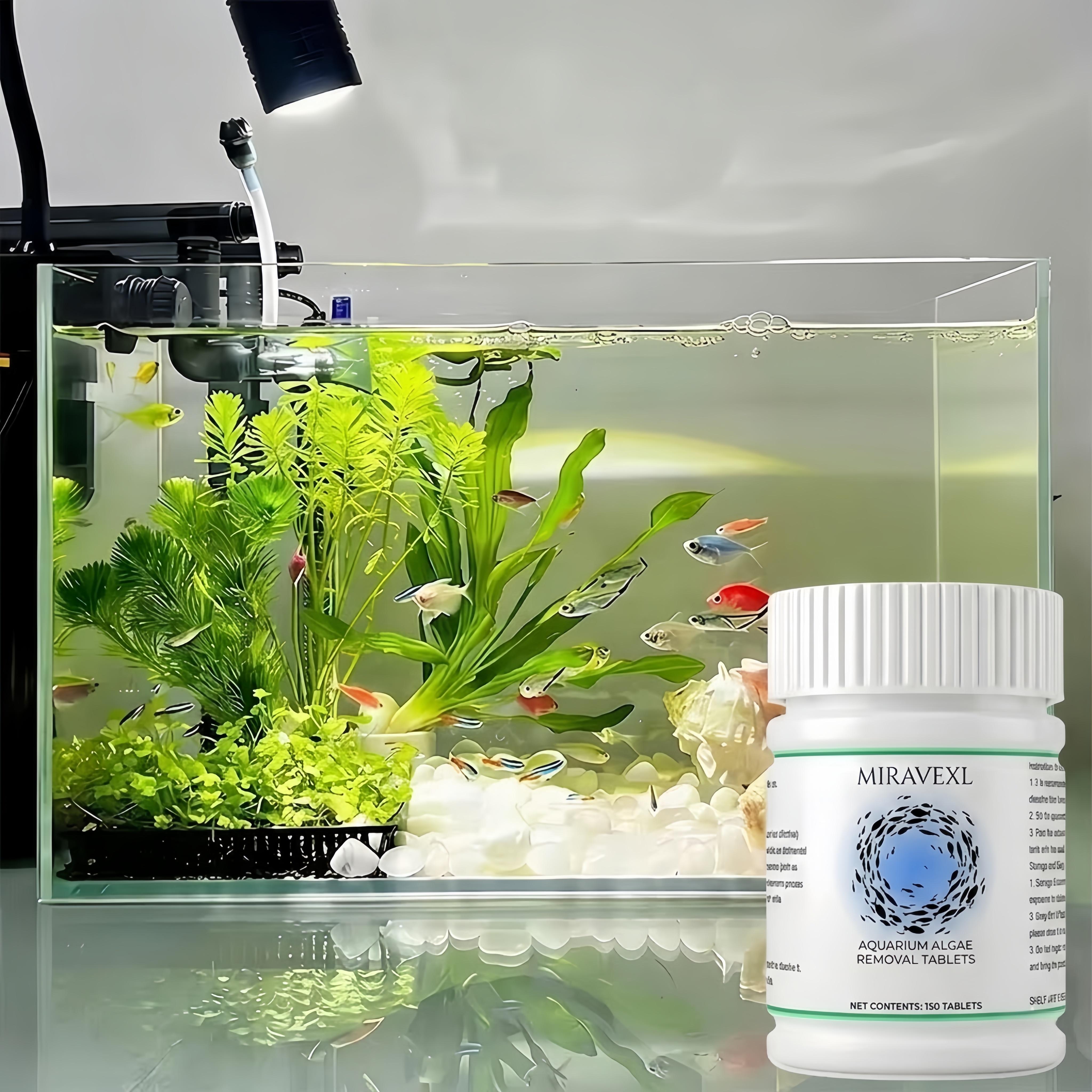 Tabletki do usuwania alg z akw – Planted Aquarium Algae Remover recenzja i cena