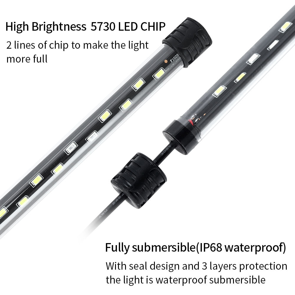 90-260V oświetlenie do akwariu – Aquarium Plant Growth Light recenzja i cena