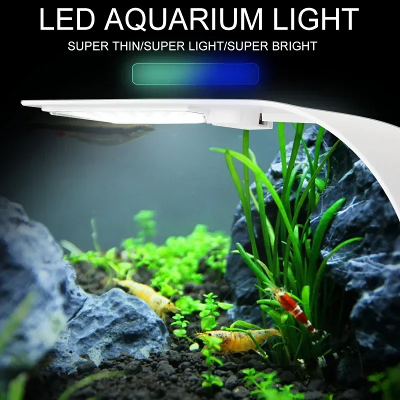 Ultra cienka lampa akwariowa L – Aquarium Plant Growth Light recenzja i cena