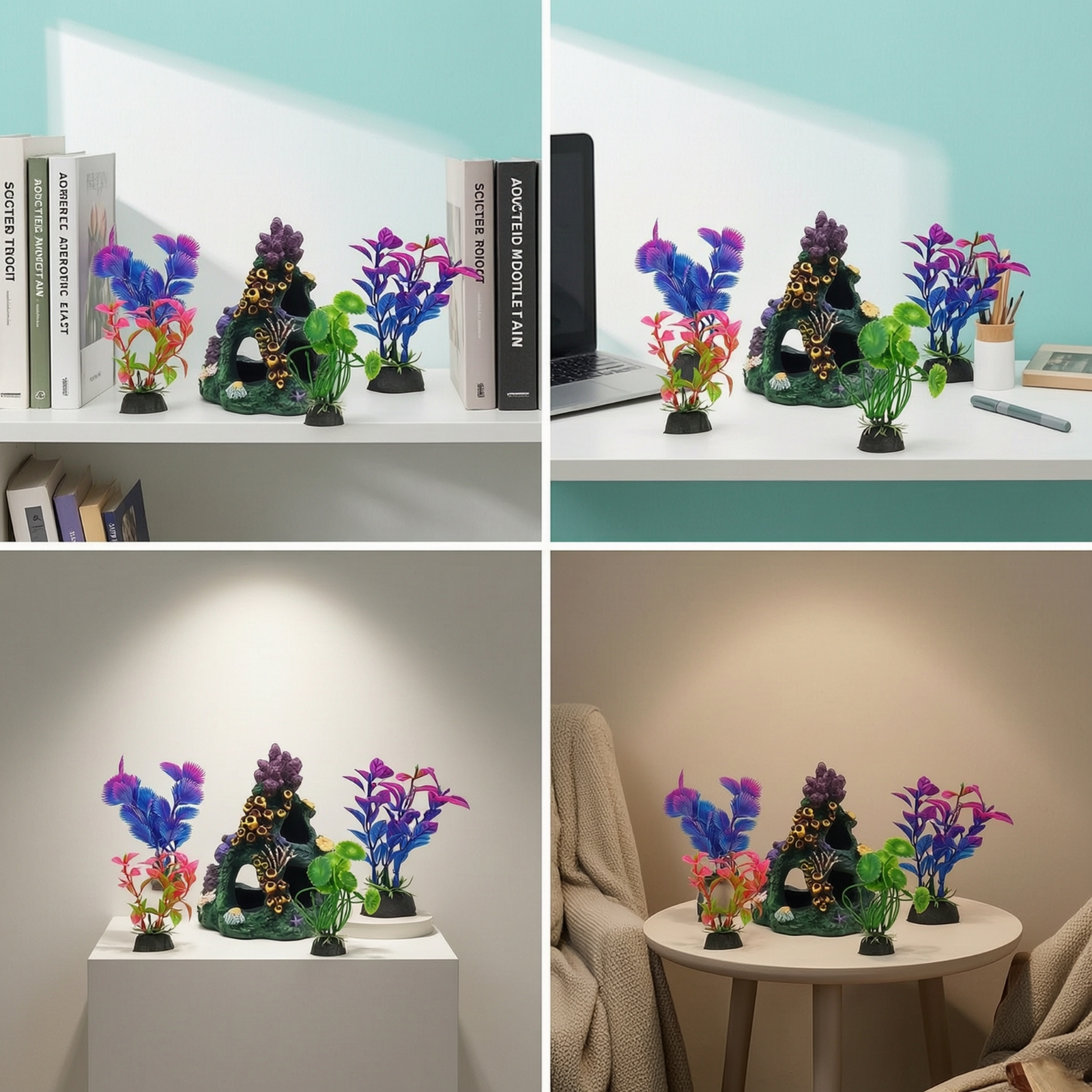 Jaskinia do akwarium ze roślin – Planted Aquarium With Rocks recenzja i cena